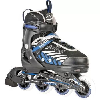 HUDORA Leon säädettävät lasten inline-rullaluistimet musta/sininen koko 33-36