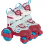 HUDORA My First Quad LED rullaluistimet koko 30-33 punainen/vaaleansininen