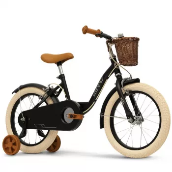 Huffy Vintage 16 lasten polkupyörä – kiiltävä musta (21255W)