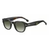 HUGO BOSS BLACK BOSS1717SKB7 miesten aurinkolasit - asetaattikehys, harmaat polykarbonaattilinssit, UV400-suoja