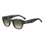 HUGO BOSS BLACK BOSS1717SKB7 miesten aurinkolasit - asetaattikehys, harmaat polykarbonaattilinssit, UV400-suoja