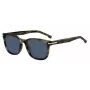 HUGO BOSS BLACK BOSS1722GS517 suorakaiteen muotoiset aurinkolasit musta kehys harmaat linssit 54 mm