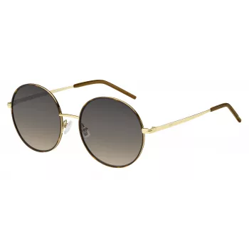 HUGO BOSS BLACK naisten aurinkolasit BOSS1593S06J suorakaiteen muotoinen asetaattikehys harmaat linssit 54 mm