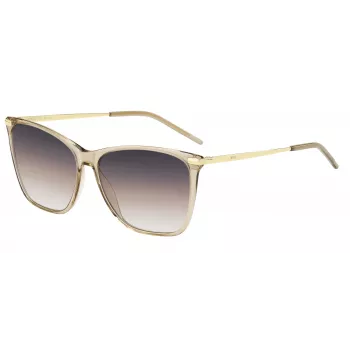 HUGO BOSS BLACK naisten aurinkolasit BOSS1661S84A - harmaat linssit, musta kehys, 58 mm