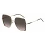 HUGO BOSS BLACK naisten aurinkolasit BOSS1707S01Q - harmaat linssit, musta kehys, 58 mm