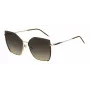 HUGO BOSS BLACK naisten aurinkolasit BOSS1708S01Q - musta kehys, harmaat linssit, 58 mm