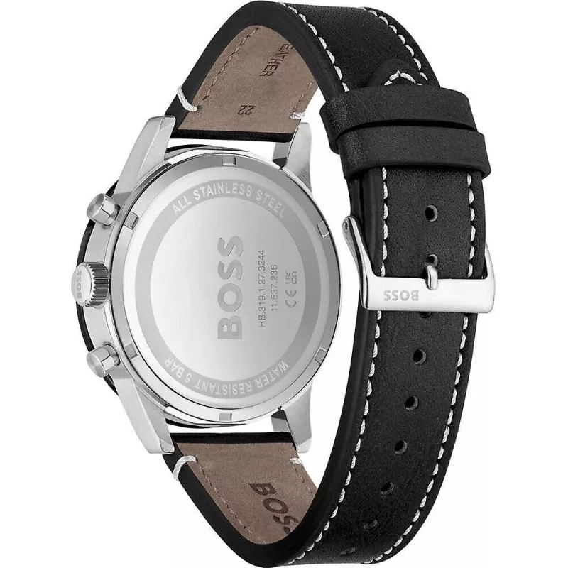 HUGO BOSS miesten 1513920 kronografi ruostumaton teräs kello 44mm