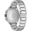 HUGO BOSS miesten kello 1513951 44mm ruostumaton teräs sininen kellotaulu kronografi