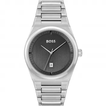 HUGO BOSS miesten kello 1513992 42mm sininen kellotaulu ruostumaton teräs kronografi