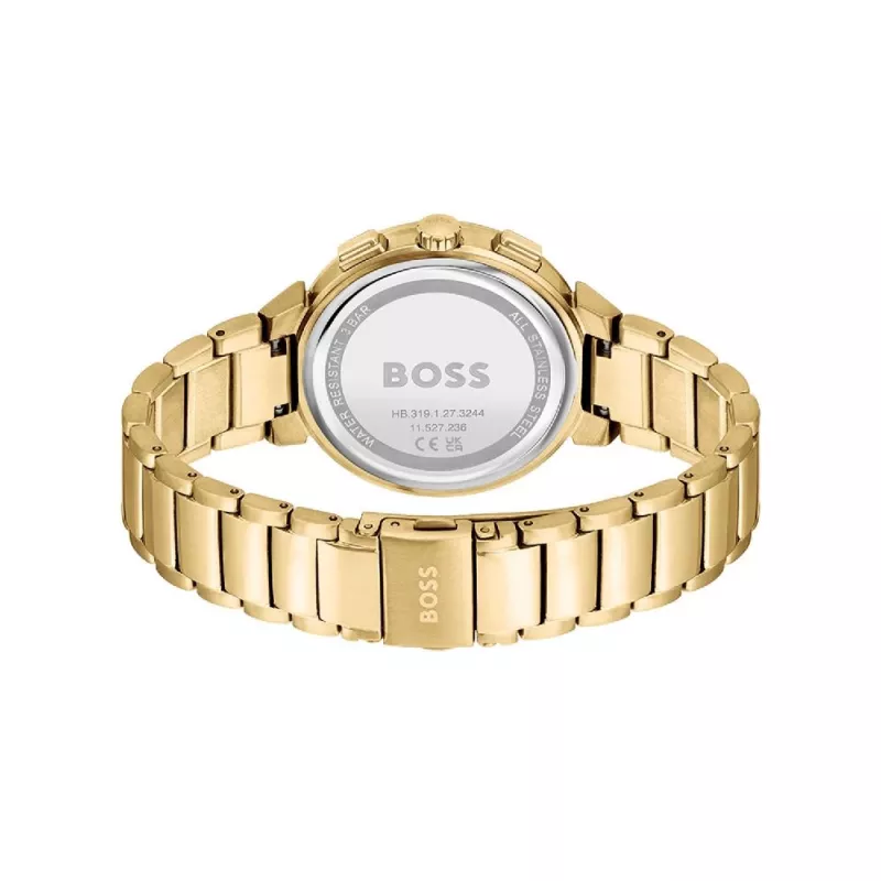 HUGO BOSS Purity naisten kello 1502677 38 mm ruostumaton teräs -mesh hopeinen kellotaulu