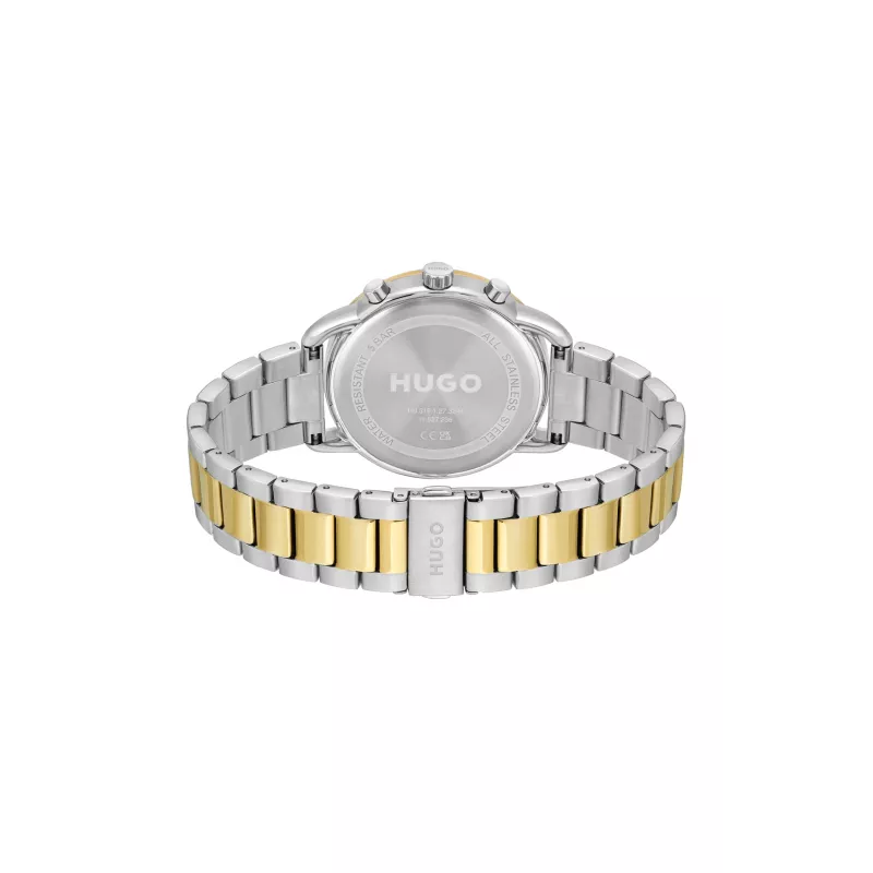 HUGO MAN kello 1530235 44mm musta silikoni