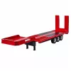 Huina 1:18 matalapohjainen perävaunu Scania 770S RC-rekkaan - punainen