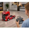 Huina 1501 Scania kauko-ohjattava kuorma-auto, punainen, 1:18