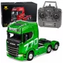 Huina Scania Truck kauko-ohjain RC vihreä 1:18