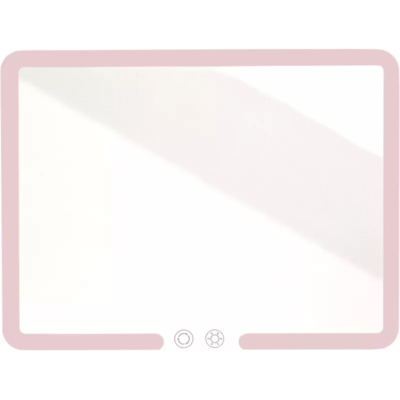 Humanas HS-ML02 LED-meikkipeli valaistuksella - pinkki