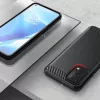 Hurtel Carbon Case joustava suojakotelo OnePlus Nord N200 5G musta