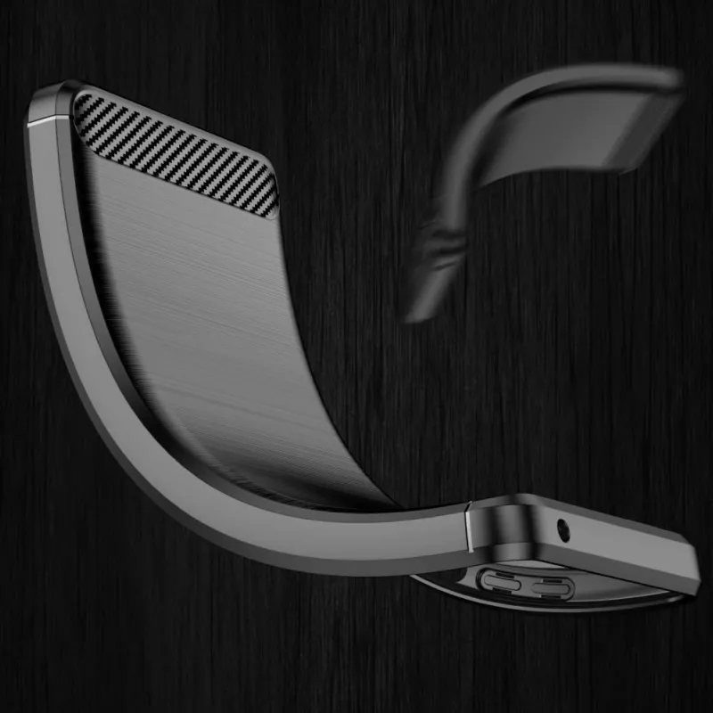 Hurtel Carbon Case joustava suojakotelo Samsung Galaxy A53 5G musta
