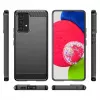 Hurtel Carbon Case joustava suojakotelo Samsung Galaxy A53 5G musta