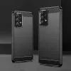 Hurtel Carbon Case joustava suojakotelo Samsung Galaxy A53 5G musta