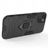 Hurtel Ring Armor -kotelo iPhone 14 Plus, panssaroitu kotelo magneettisella pidikkeellä, rengas, musta
