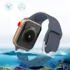 Hurtel silikoniranneke APS Apple Watch 38/40/41mm ranneke kelloranneke - musta