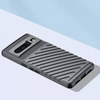 Hurtel Thunder kuori joustava panssaroitu suojus Google Pixel 7 Pro musta