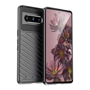 Hurtel Thunder kuori joustava panssaroitu suojus Google Pixel 7 Pro musta