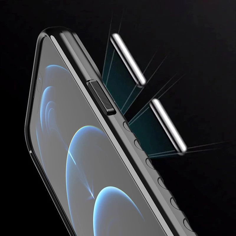 Hurtel Thunder kuori iPhone 13 PRO MAX B USB-C - USB-C kaapeli 1,2 m sininen