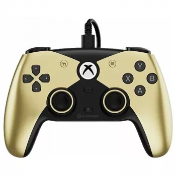Hyperkin The Competitor langallinen ohjain Xbox Series X|S:lle, Xbox Onelle ja PC:lle, kulta
