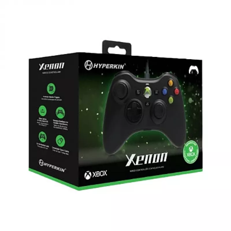 Hyperkin Xenon langallinen ohjain Xbox Series X|S, Xbox One & PC – musta