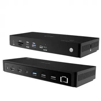 I-TEC Thunderbolt 4 3x Display -telakointiasema Power Delivery 96W
