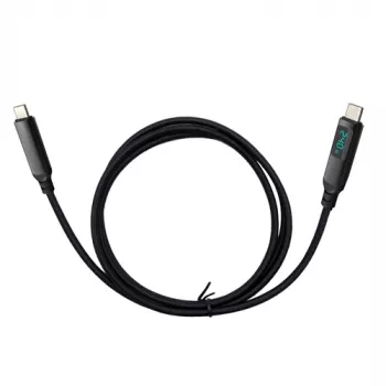 I-TEC Thunderbolt 4/USB4 Class Pro -kaapeli 240W LCD:llä 40 Gbps 150 cm