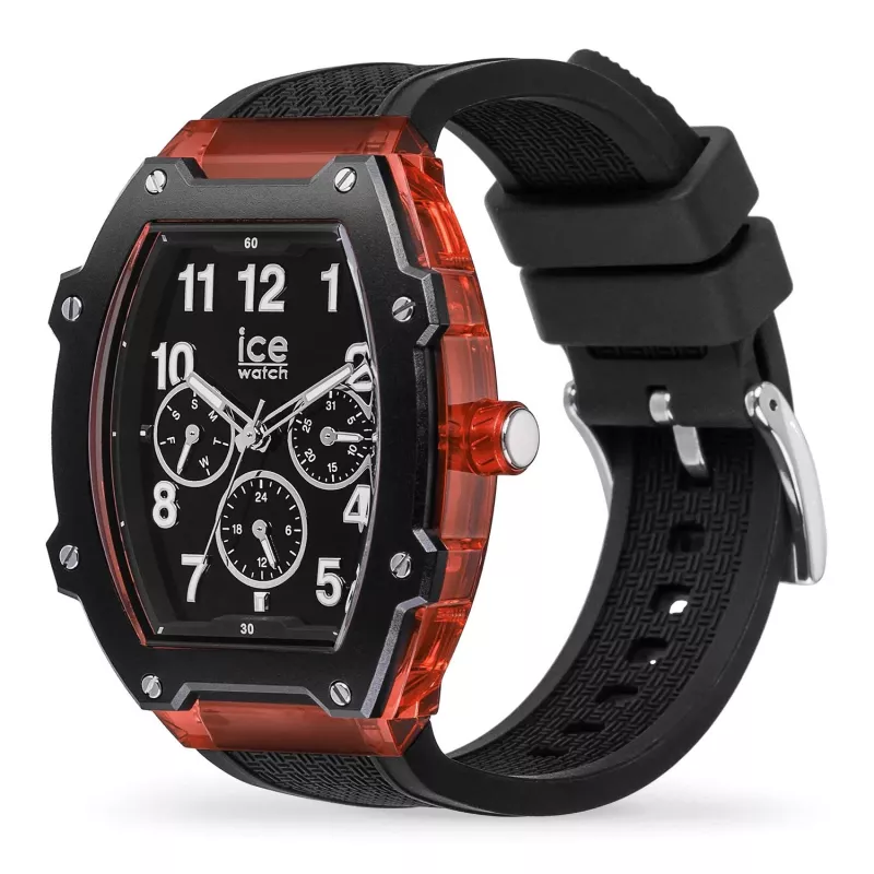 ICE WATCH ICE Man 23316 40mm pinkki silikoni kvartsikello