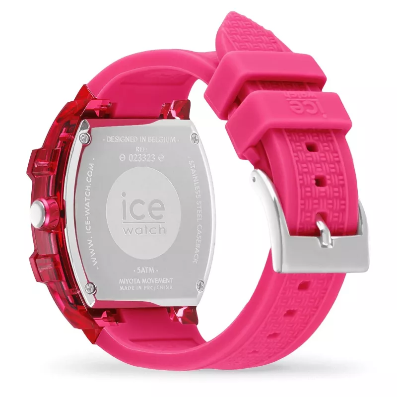 ICE naisten kello 23323 36mm pinkki silikoni kvartsi