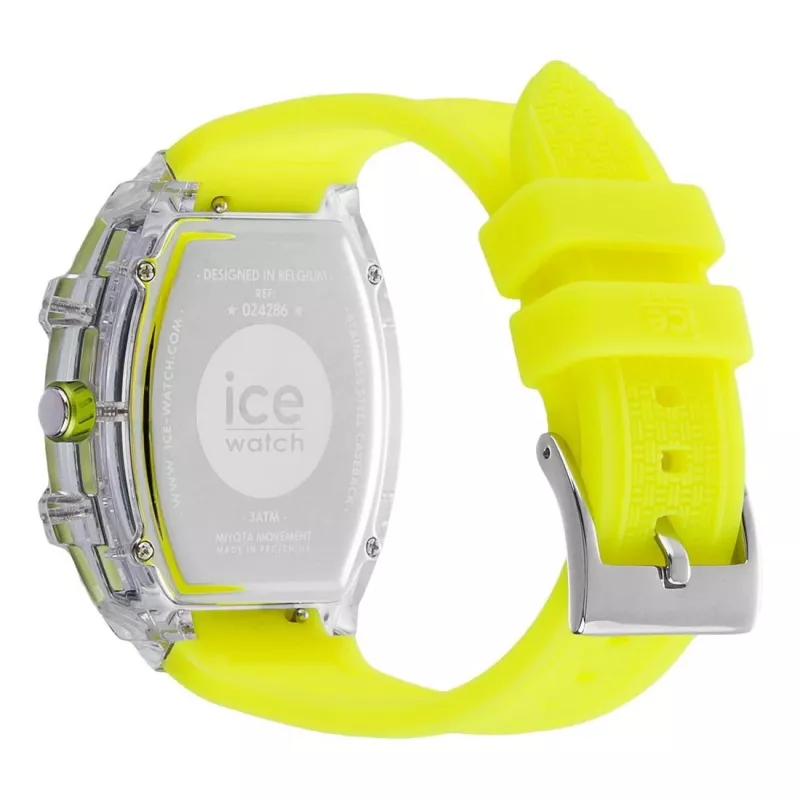 ICE naisten kello 24286 (45 mm) - pinkki silikoni kvartsianaloginen