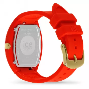 ICE naisten kello 24542 (45 mm) - valkoinen silikoniranneke, kvartsikoneisto