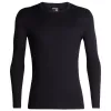 Icebreaker 200 Oasis L/S Crewe - musta