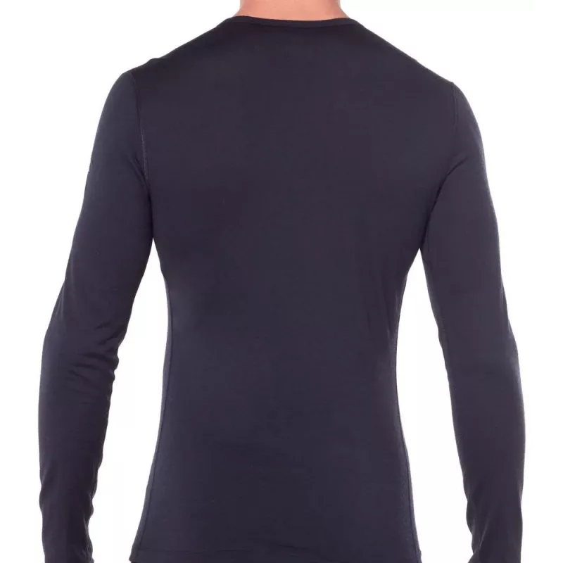 Icebreaker 200 Oasis L/S Crewe - musta (XL)