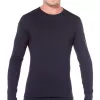 Icebreaker 200 Oasis L/S Crewe - musta (XL)