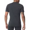 Icebreaker Anatomica S/S Crewe aluskerrasto T-paita - Black/Monsoon - koko M