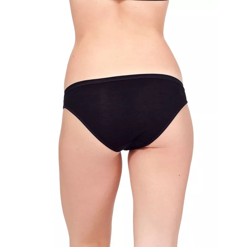 Icebreaker miesten 103164001 merinovilla bikini-alushousut musta