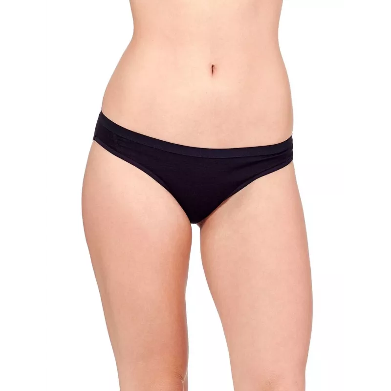 Icebreaker miesten 103164001 merinovilla bikini-alushousut musta