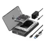 ICY BOX telakointi- ja kloonausasema M.2 NVMe SSD ja 2,5/3,5 SATA