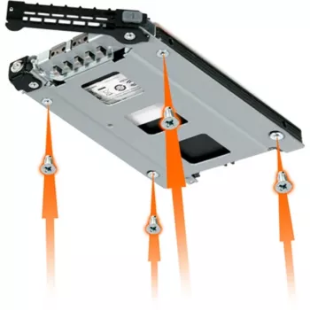 ICY DOCK ToughArmor MB998TK-B lisätarjotin avainlukolla ToughArmor MB516/MB606/MB924/MB998 -sarjaan