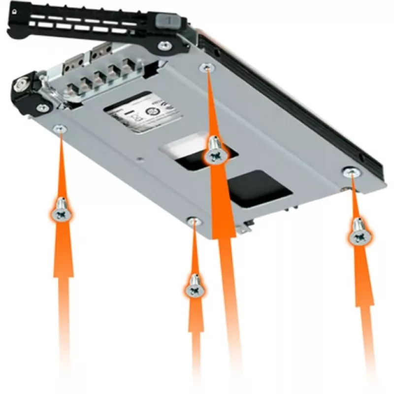 ICY DOCK ToughArmor MB998TK-B lisätarjotin avainlukolla ToughArmor MB516/MB606/MB924/MB998 -sarjaan
