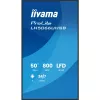 IIYAMA LH5066UHSB-B1AG 50 tuuman 4K UHD IPS digitaalinen infonäyttö Androidilla, 2x HDMI, USB-C, 500 cd/m²