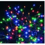 iLike 100 LED monivärinen valosarja vihreä johto 3 m