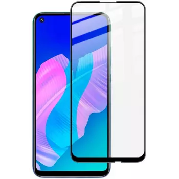 iLike 2.5D Black Frame Full Glue tempered glass -näytönsuojakalvo Huawei P40 Lite E:lle
