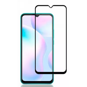 iLike 2.5D musta kehys Full Glue karkaistu lasi näytönsuojakalvo Xiaomi Redmi 9A
