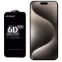 iLike 6D Full Face Glue 9H karkaistu lasi näytönsuojus Apple iPhone 15 Plus mustalla kehyksellä